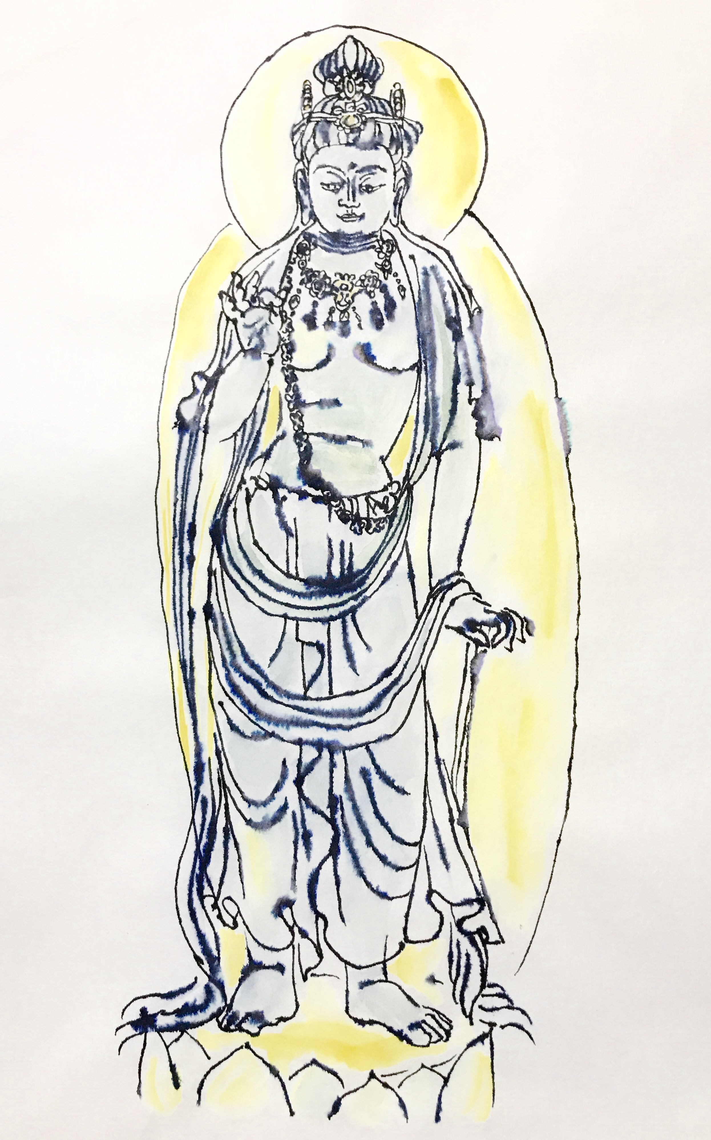仏画の練習 Dear Buddha